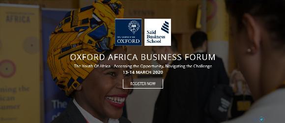 OXFORD AFRICA BUSINESS FORUM 2020